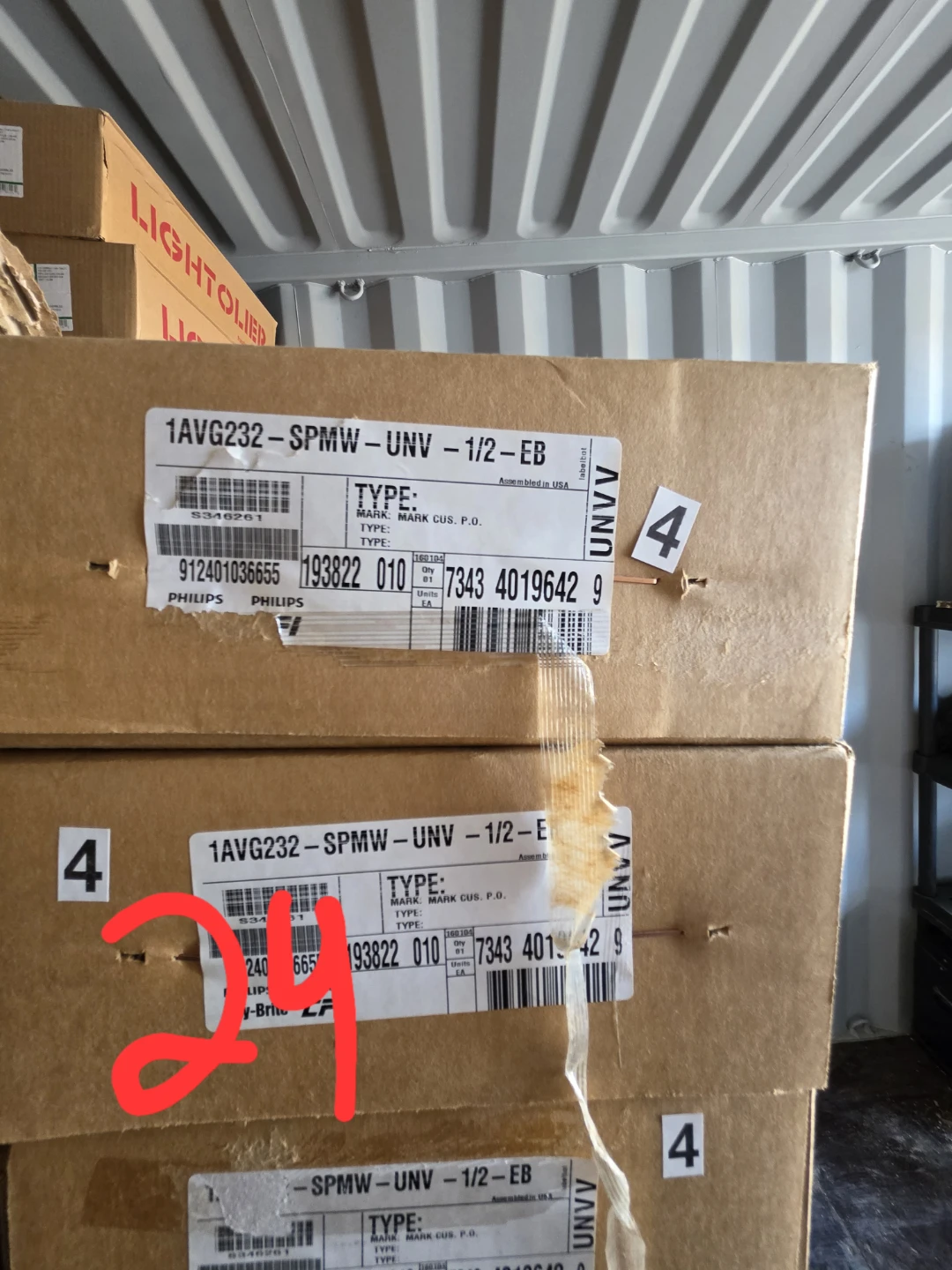 Philips 1AVG232-SPMW-UNV - 1/2-EB Lighting Fixture