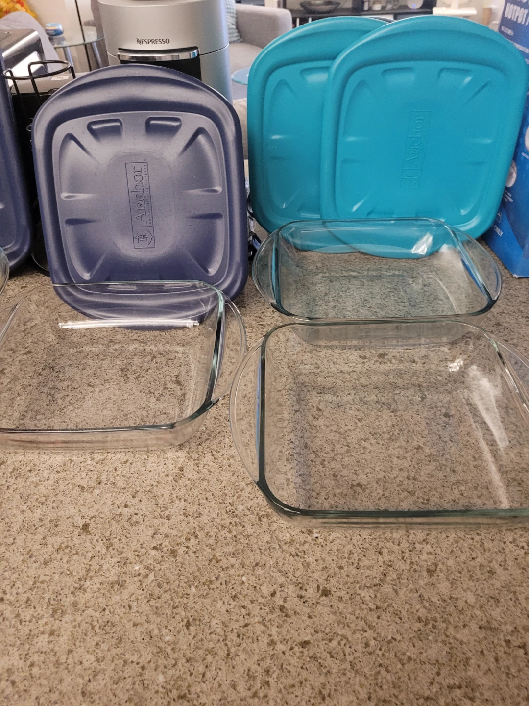 Anchor Hocking Glass Baking Dishes with Lids (Set of 5) - photo 4