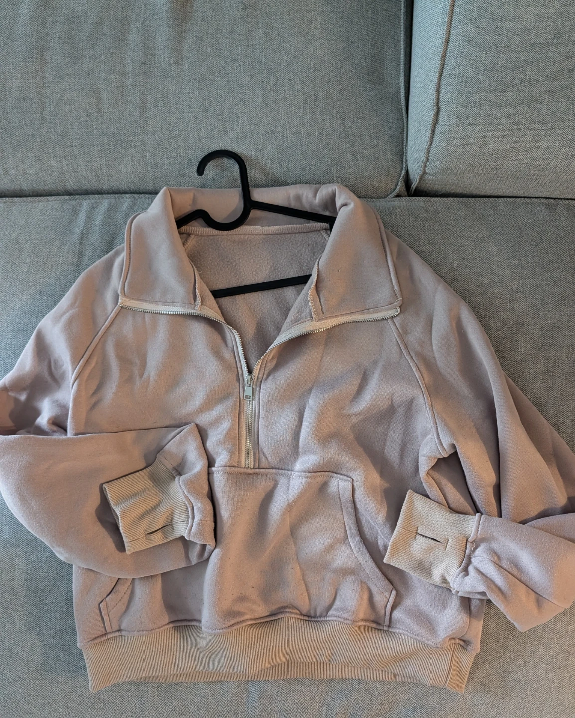 Quarter Zip Pullover Sweatshirt - photo 2