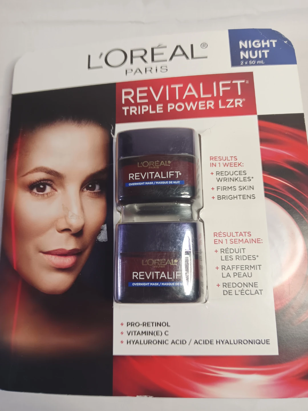 L'Oréal Paris Revitalift Triple Power LZR Night Mask Set