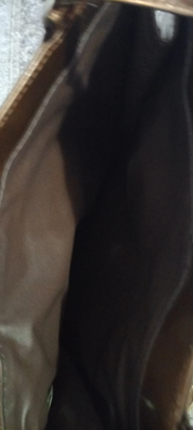Lancôme Brown Patent Leather Shoulder Bag - photo 5
