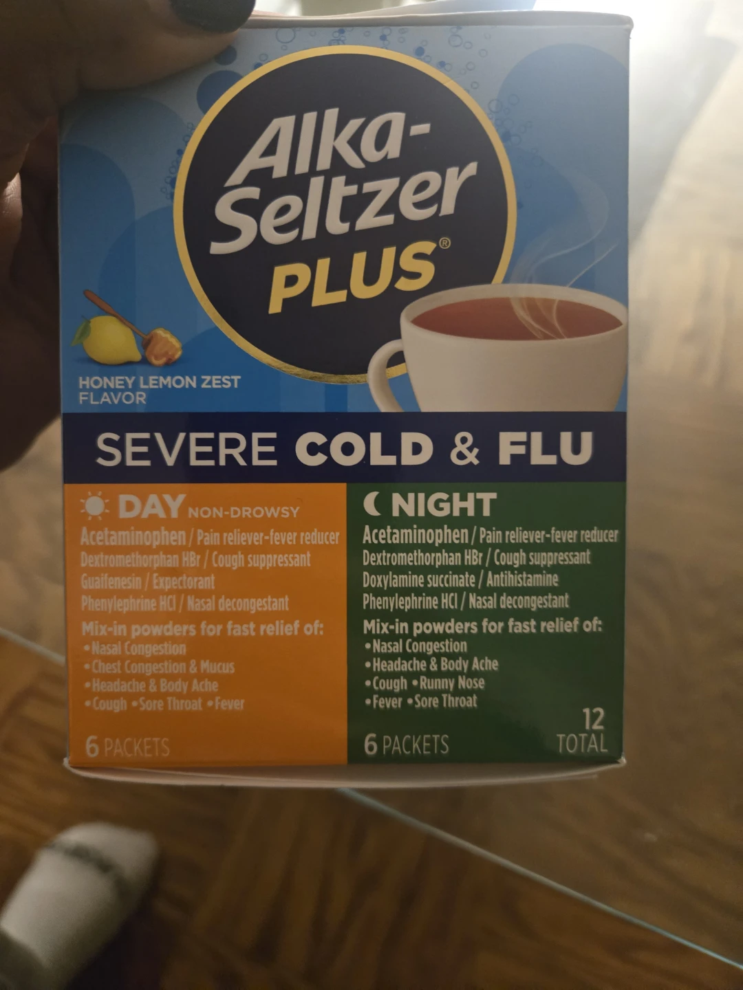 Alka-Seltzer Plus Severe Cold & flu 🧡