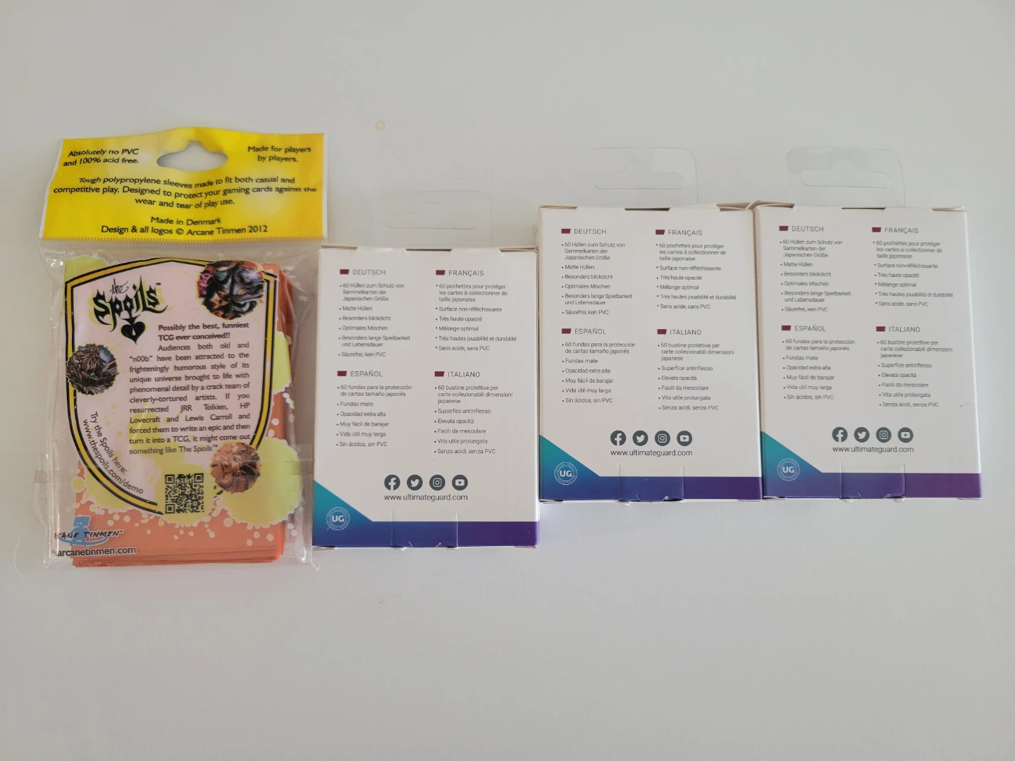 Card sleeves 62mm x 89mm - photo 2