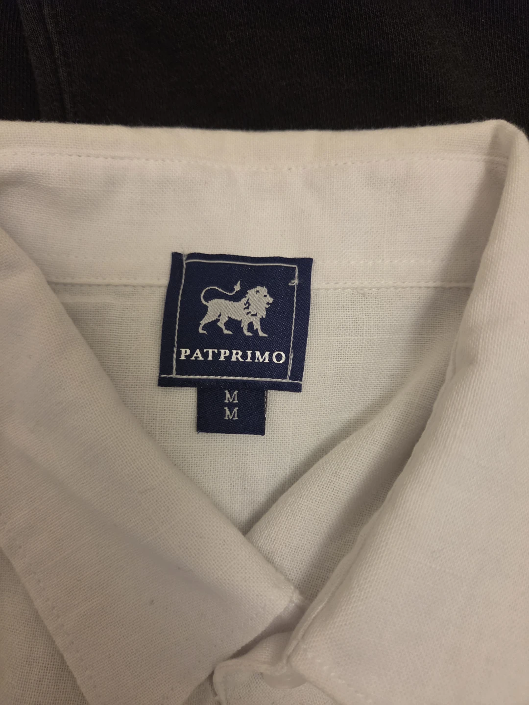 Pat Primo White Embroidered Button-Up Shirt - Size Medium - photo 2