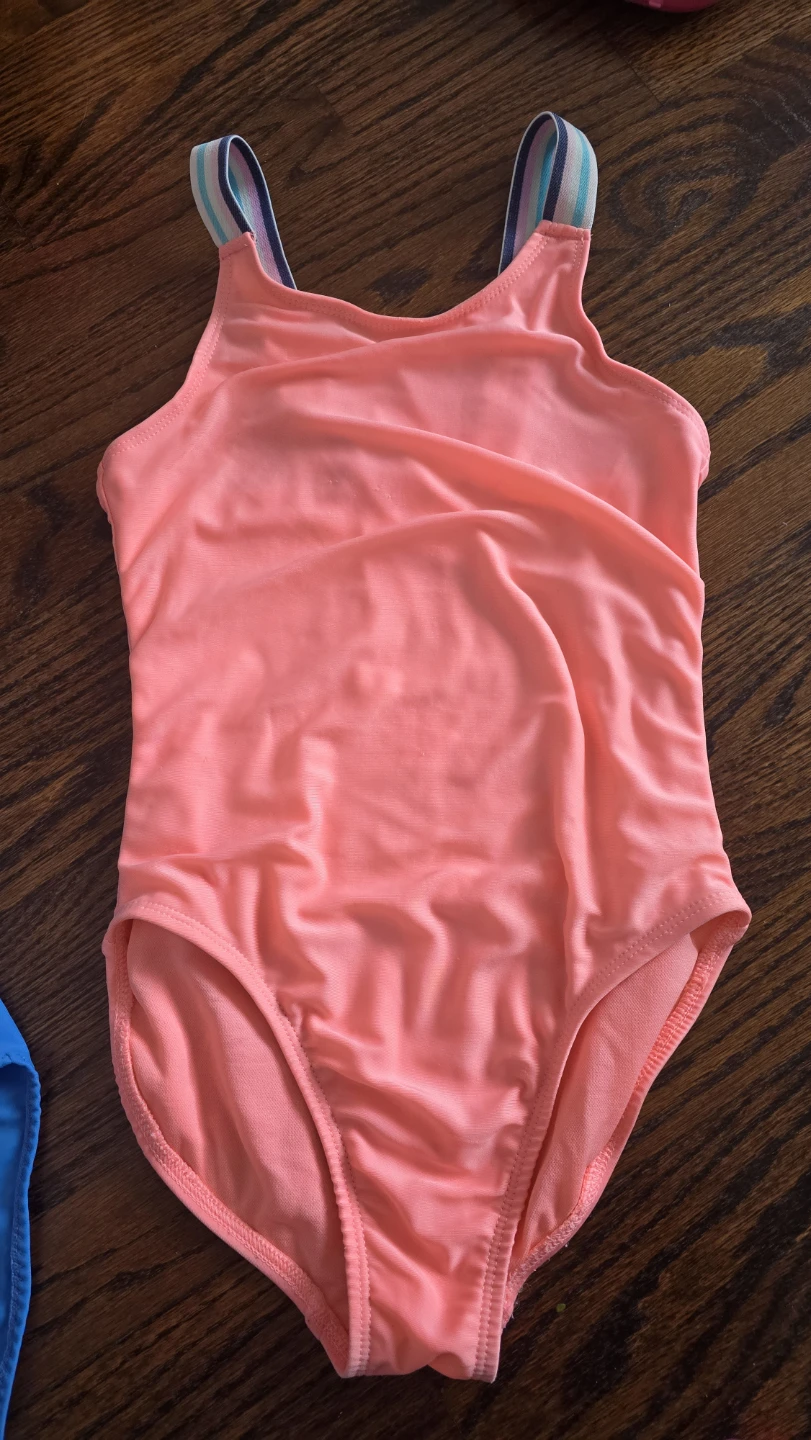 Bundle of 6 girls swim suits 8Y - photo 3