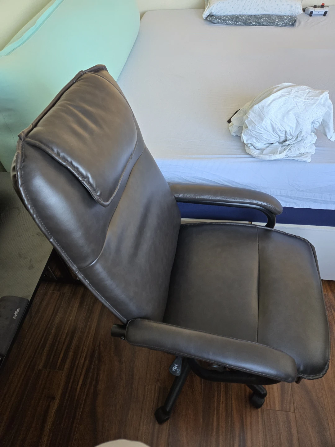 Flash Furniture High Back Leather Reclining Office Chair - Brown - photo 2