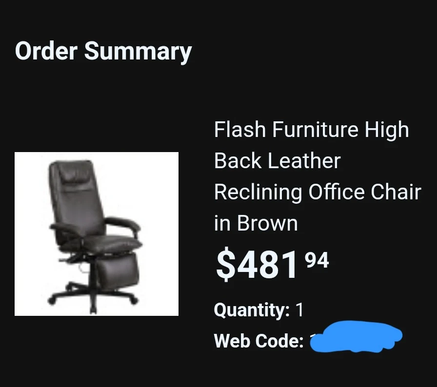 Flash Furniture High Back Leather Reclining Office Chair - Brown - photo 5