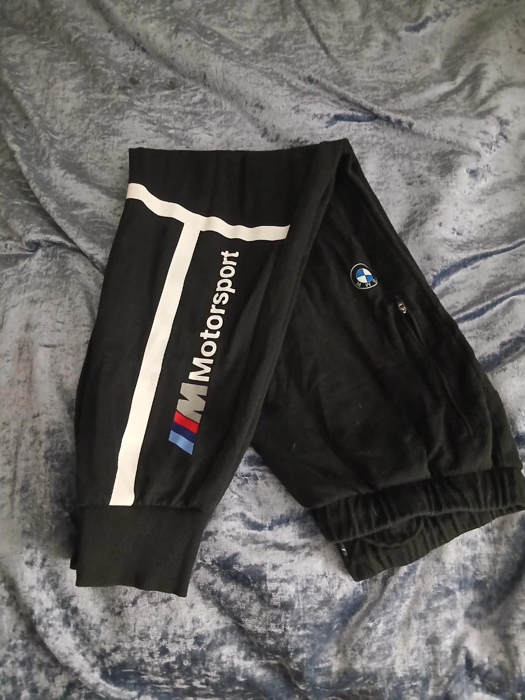 Puma BMW M Motorsport Black Jogger Pants