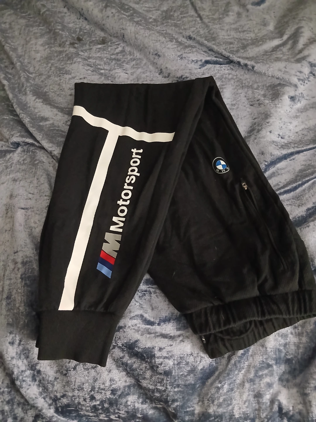 Puma BMW M Motorsport Black Jogger Pants - photo 2