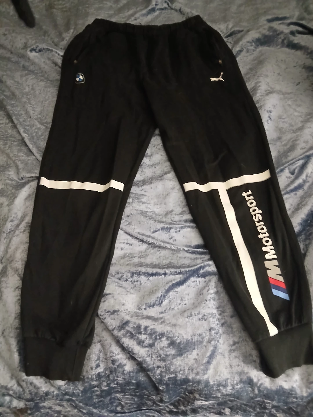 Puma BMW M Motorsport Black Jogger Pants - photo 3