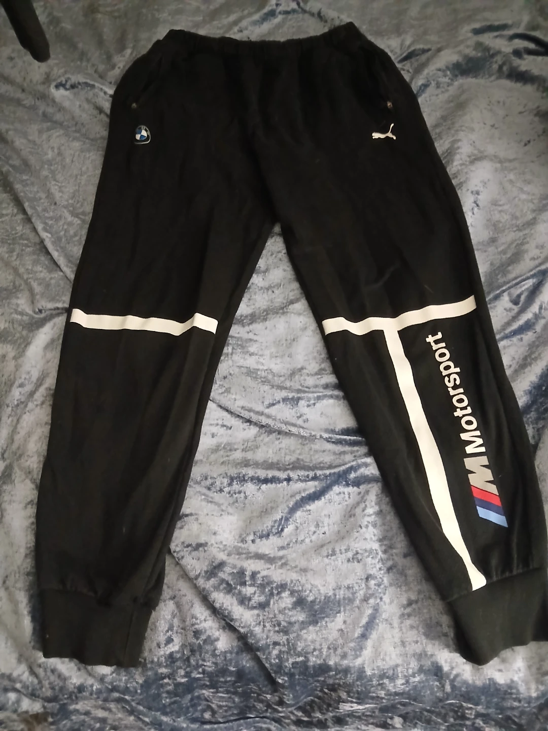 Puma BMW M Motorsport Black Jogger Pants - photo 4