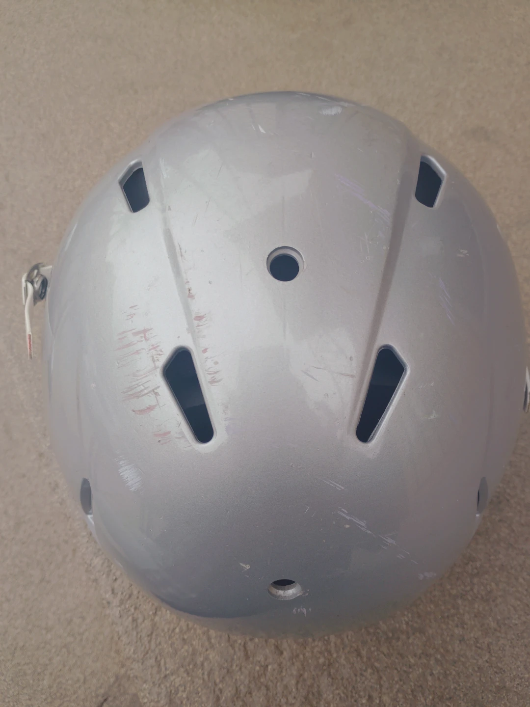 Riddell Silver Football Helmet - photo 3