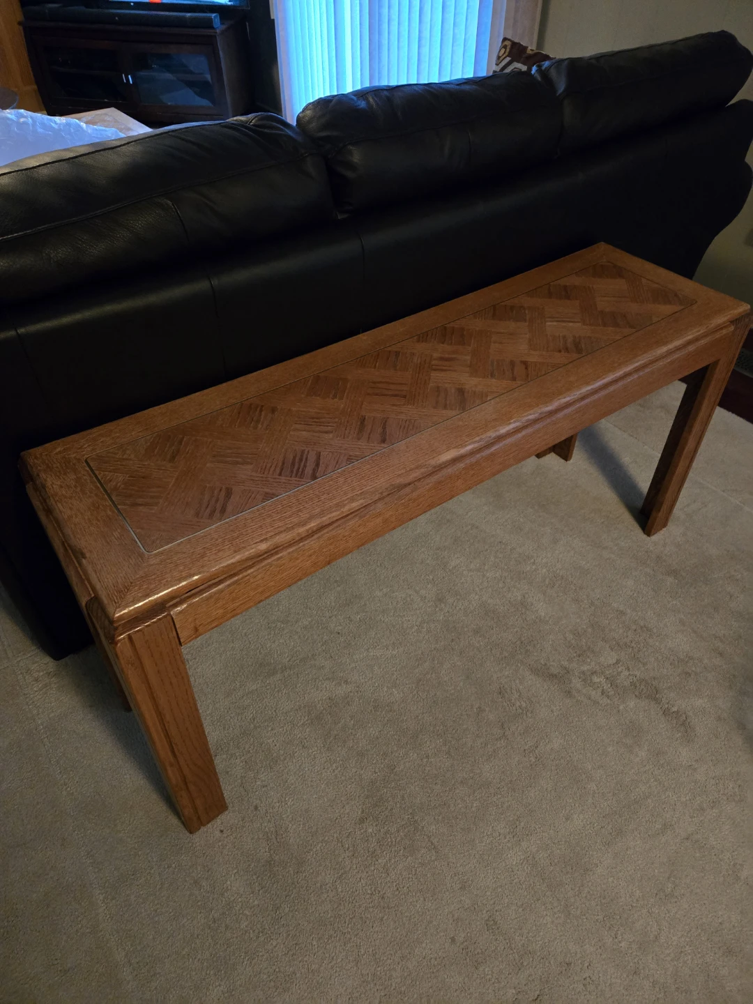 Wooden Hallway Table