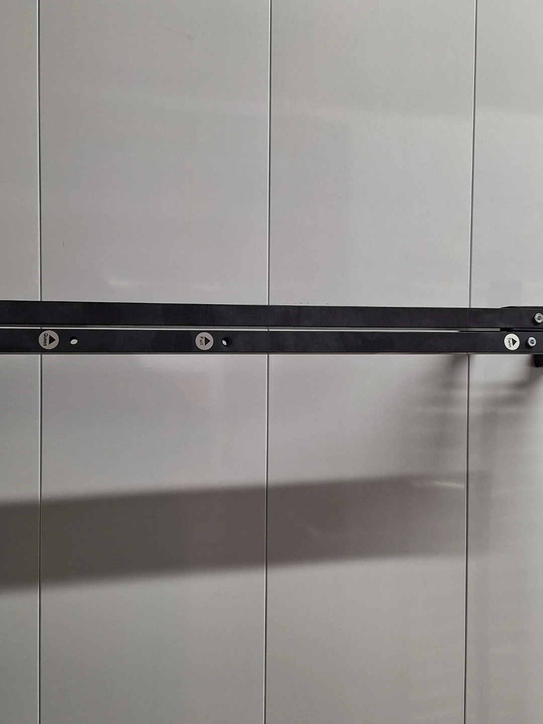 Adjustable Metal Bed Frame - Queen Full Twin with wood platform - photo 2
