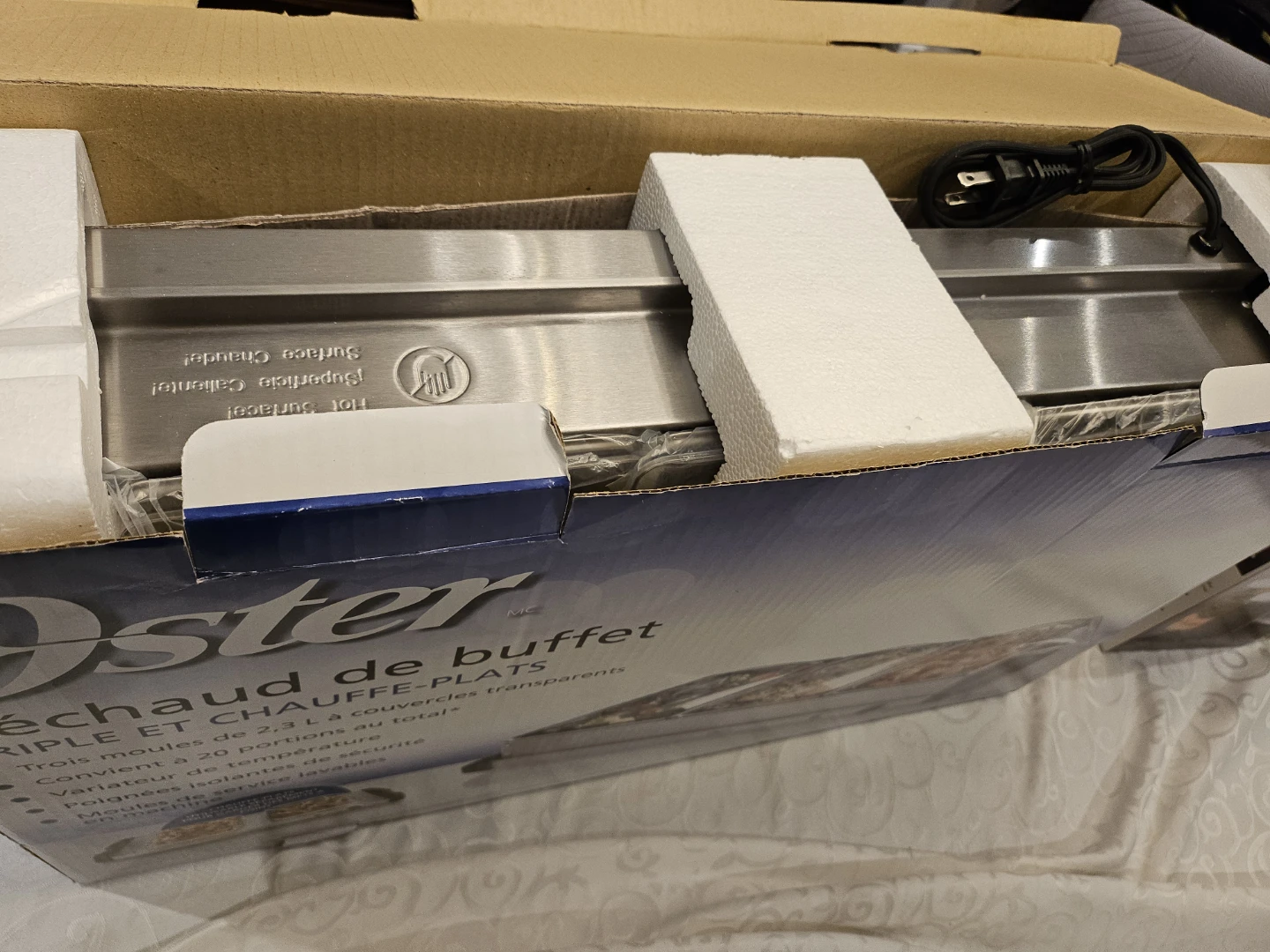 Oster Triple Buffet Server with Warming Tray - photo 3