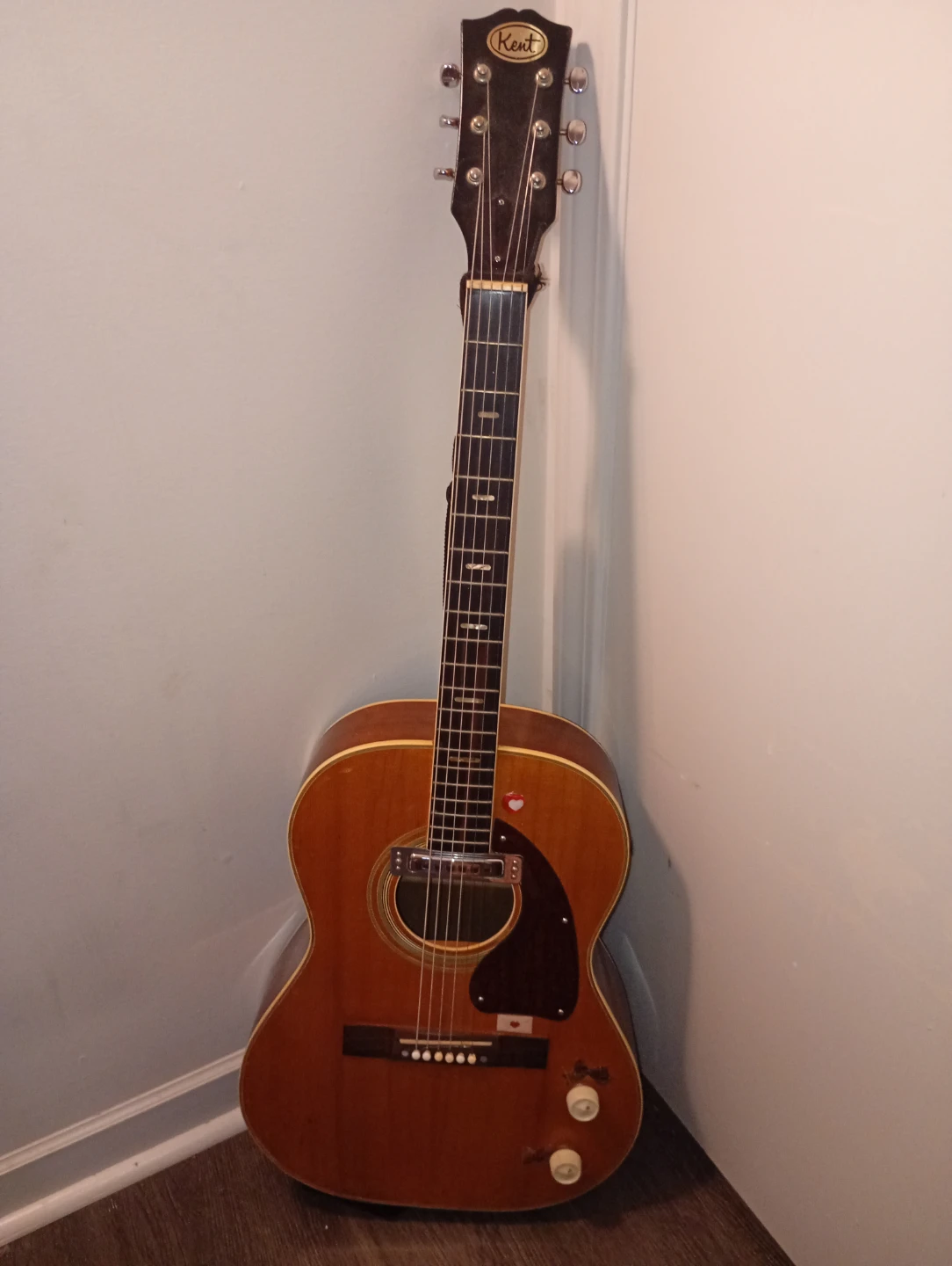 Kent Acoustic Guitar with Gig Bag