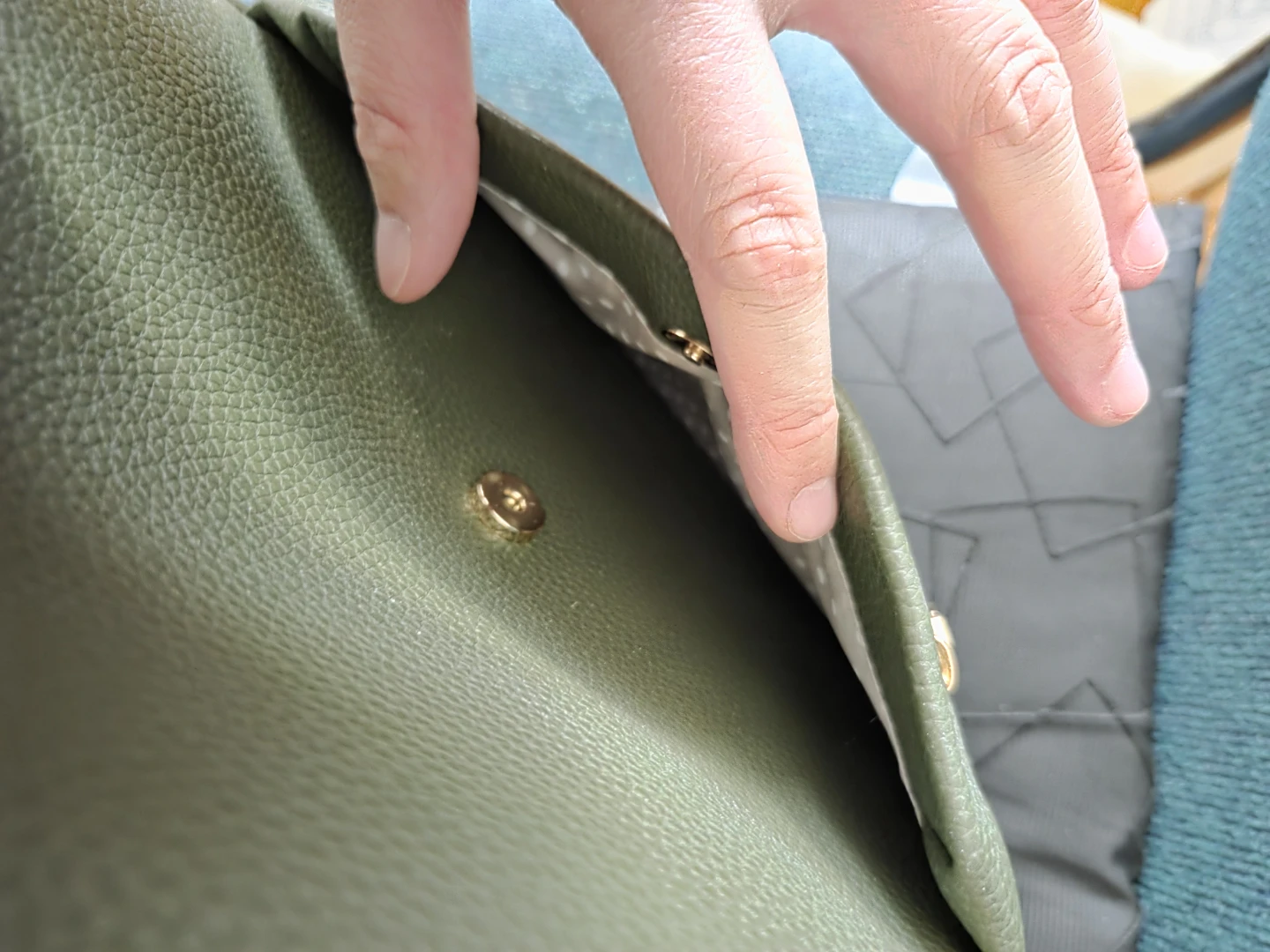 Green Faux Leather Mini Backpack from winners - photo 5