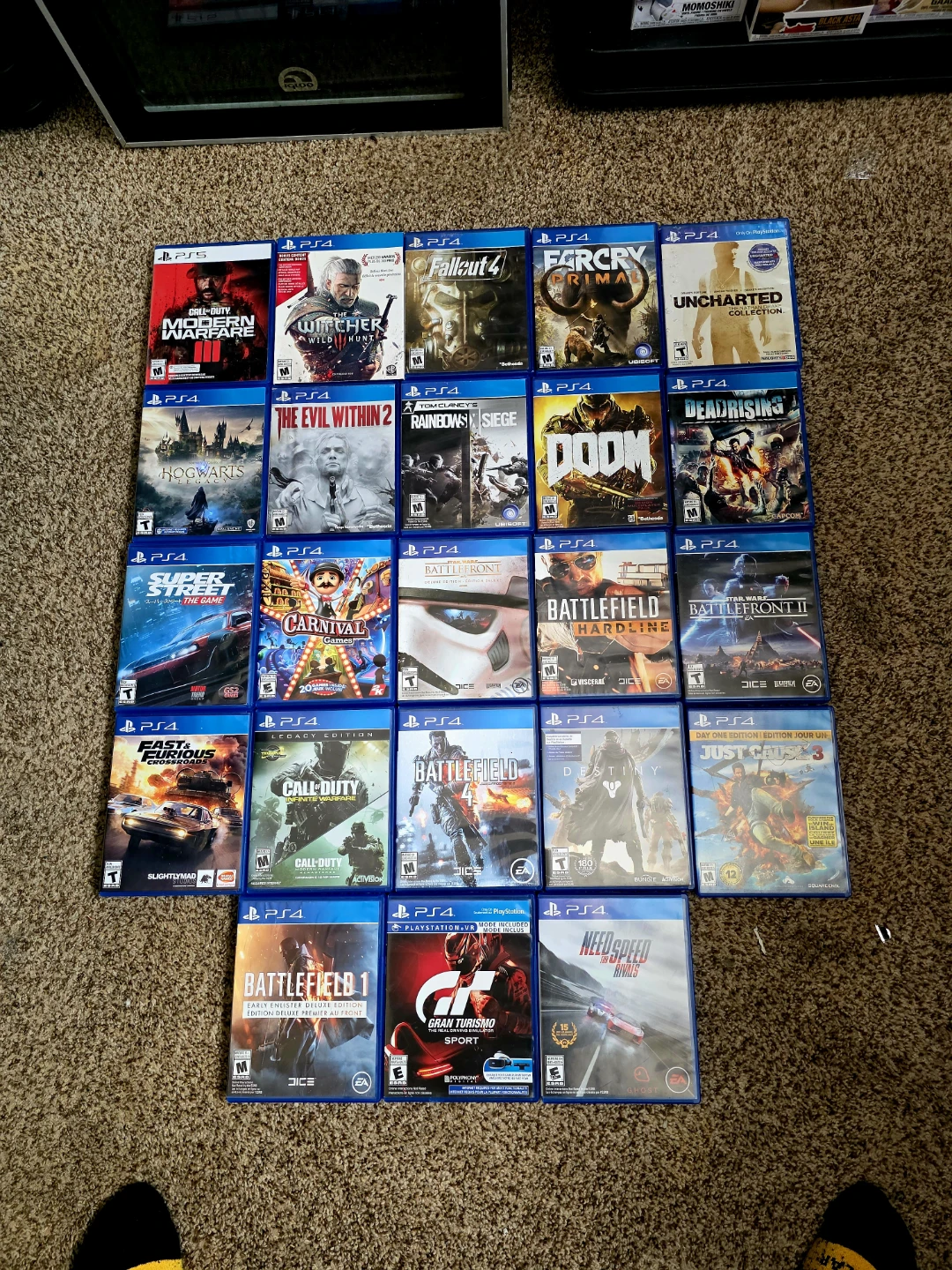 PlayStation 4 Video Game Collection
