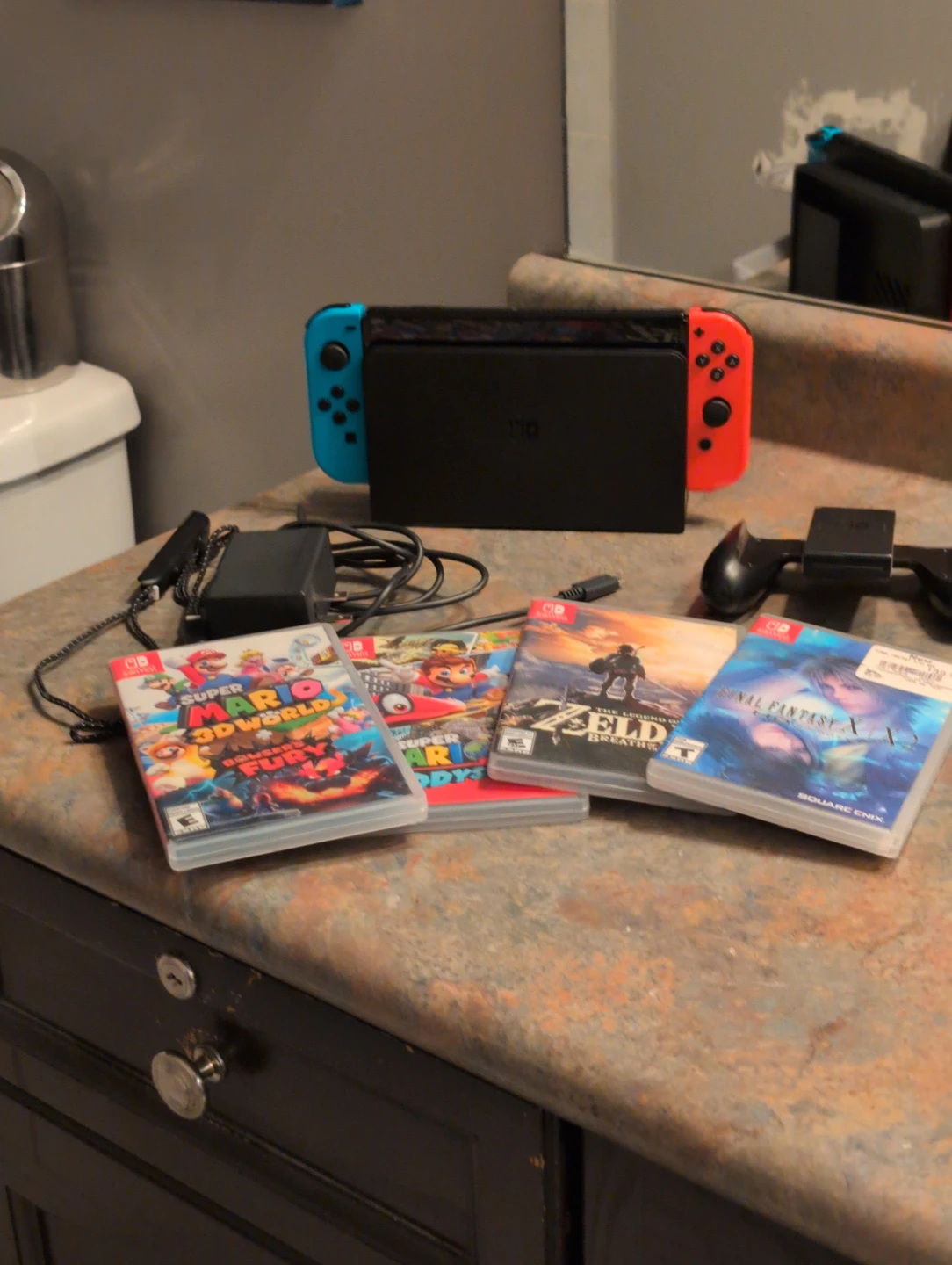Nintendo Switch with Games