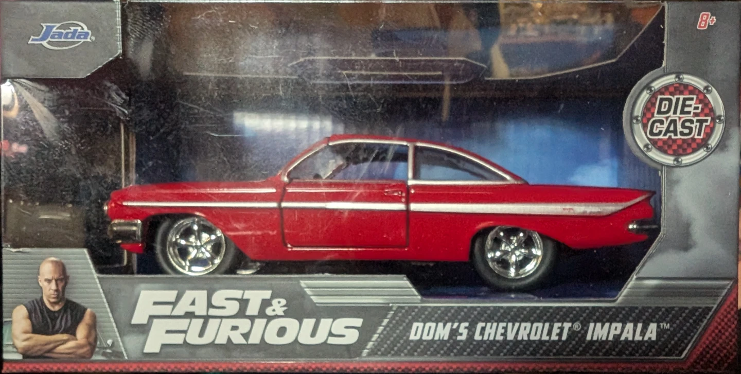 Jada dicast '22: Fast & Furious Dom's Chevrolet Impala