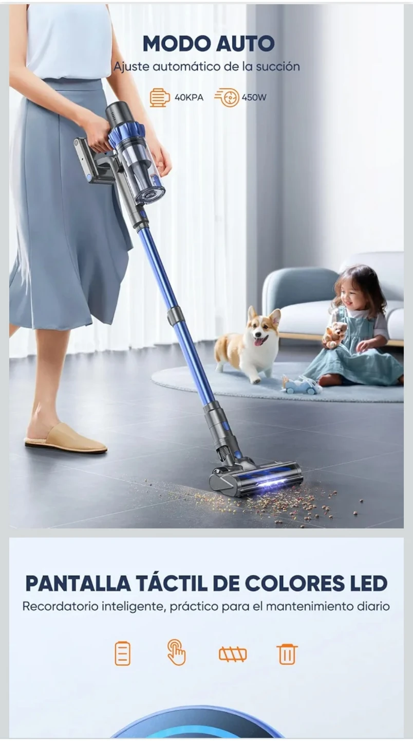 INTETURE Cordless Vacuum BP10