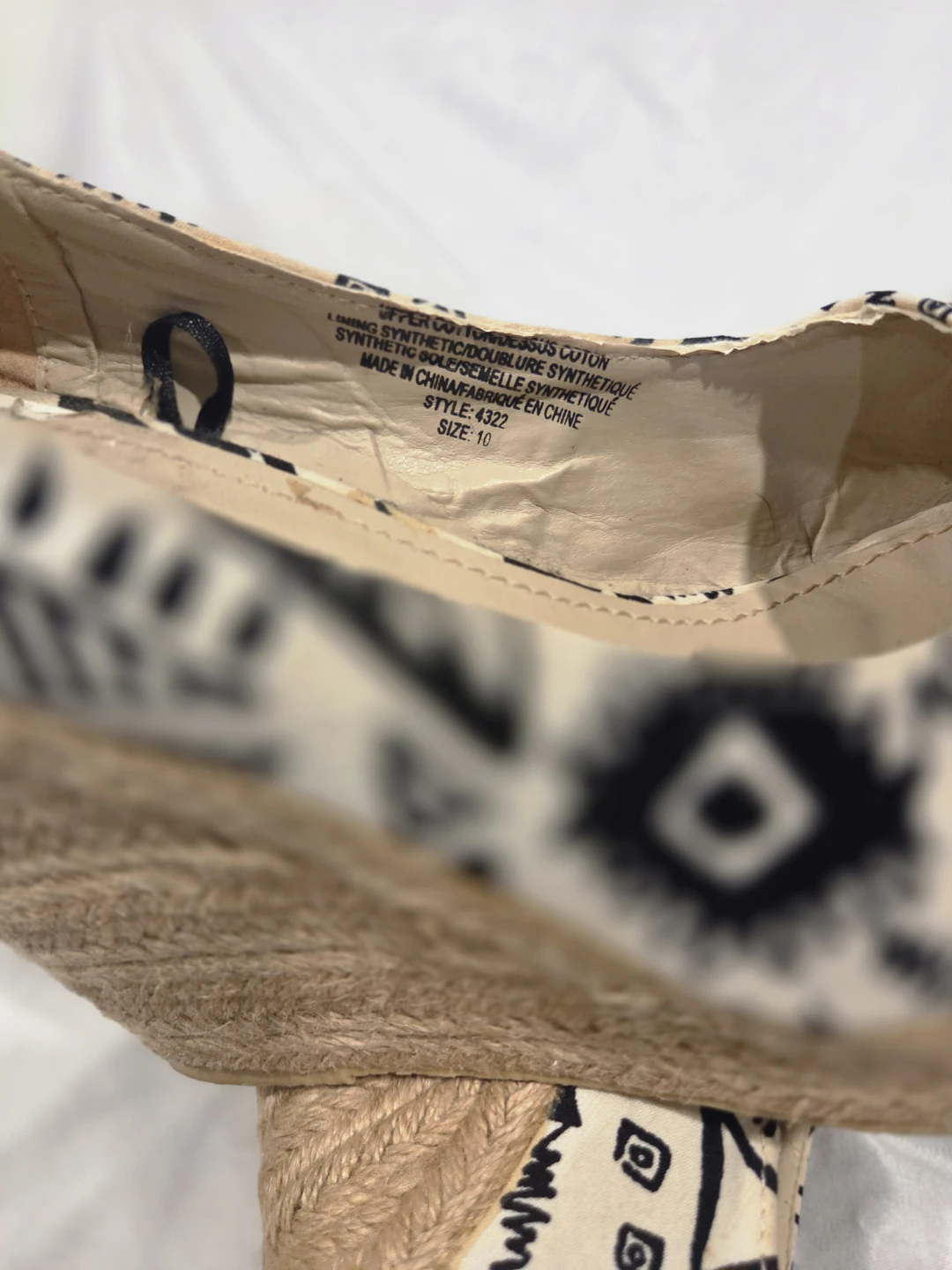Women's Espadrille Wedge Shoes - photo 4