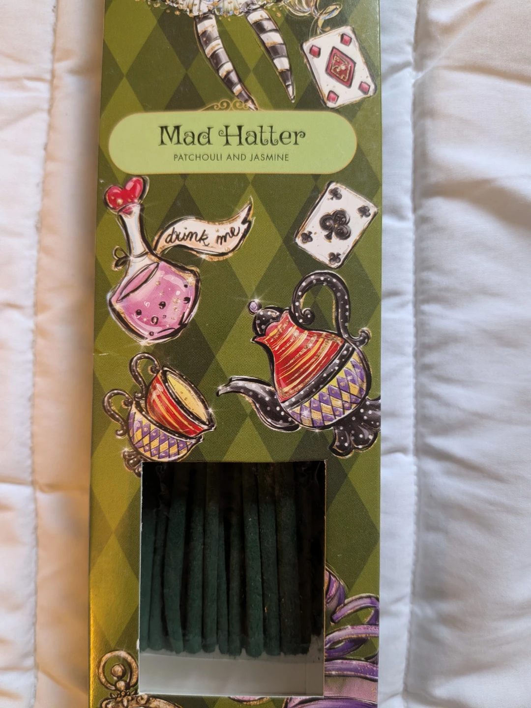 Wonderland Mad Hatter Patchouli & Jasmine Incense Sticks - photo 2