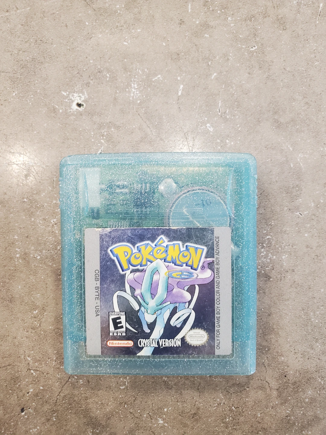 Pokemon Crystal Version Game Boy Color Game
