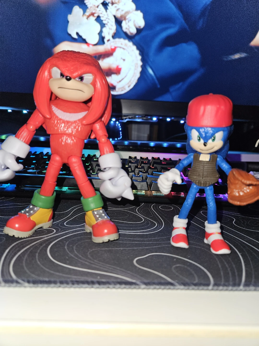 Sonic the Hedgehog & Knuckles Action Figures