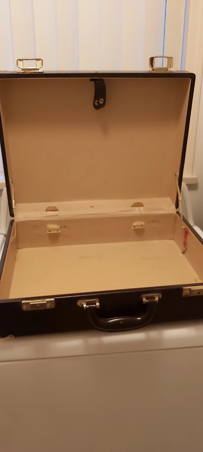 Vintage Brown Briefcase - photo 3