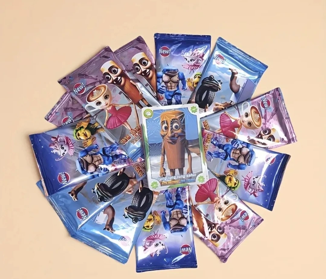 BOOSTER BOX OF ROBLOX BRAINROT CARDS - photo 4