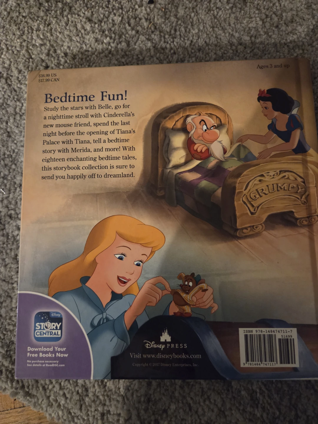 Disney Princess Bedtime Stories Book - photo 2