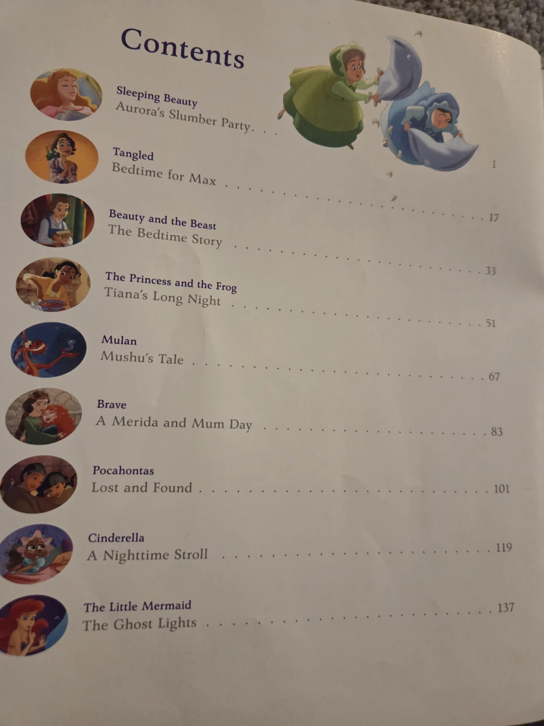 Disney Princess Bedtime Stories Book - photo 3