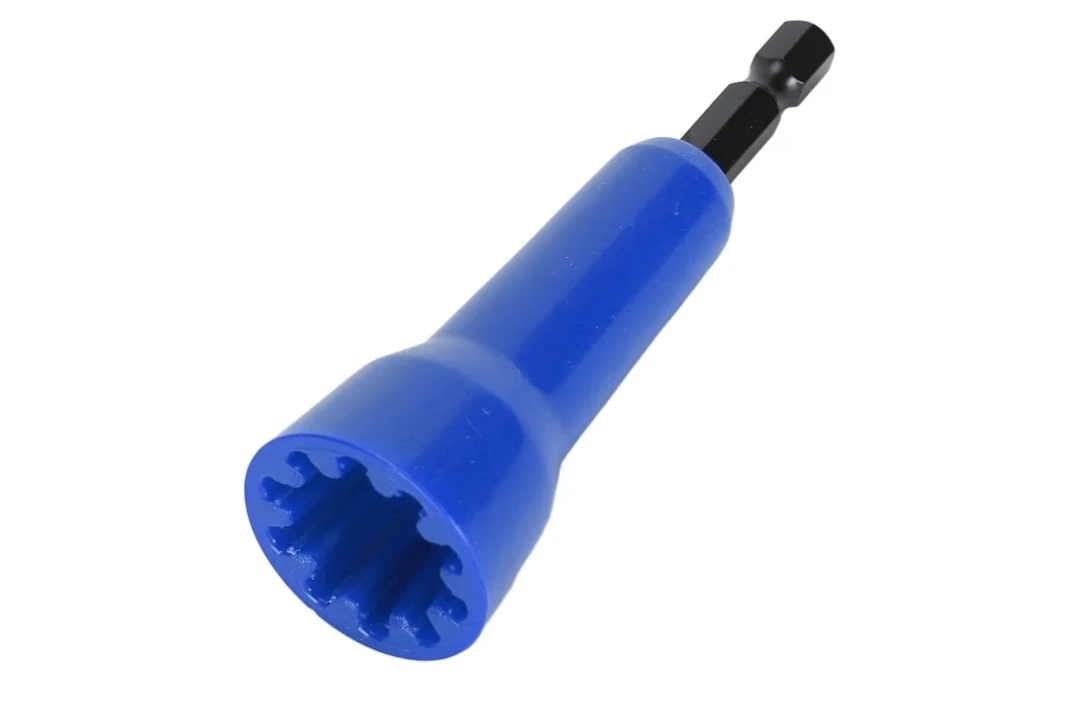Blue Nut Driver Socket Adapter Set