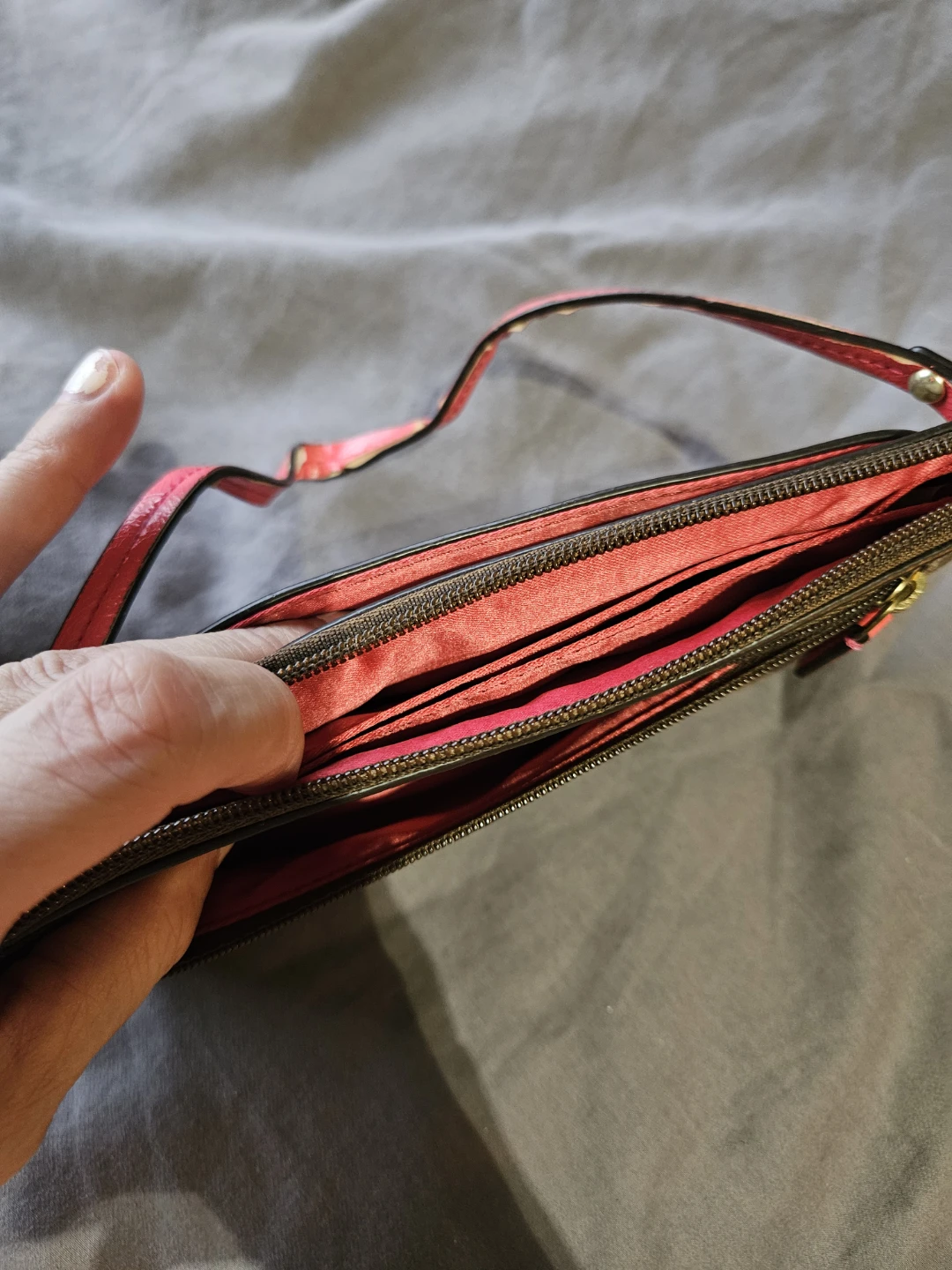 Coach Signature Wristlet - photo 4