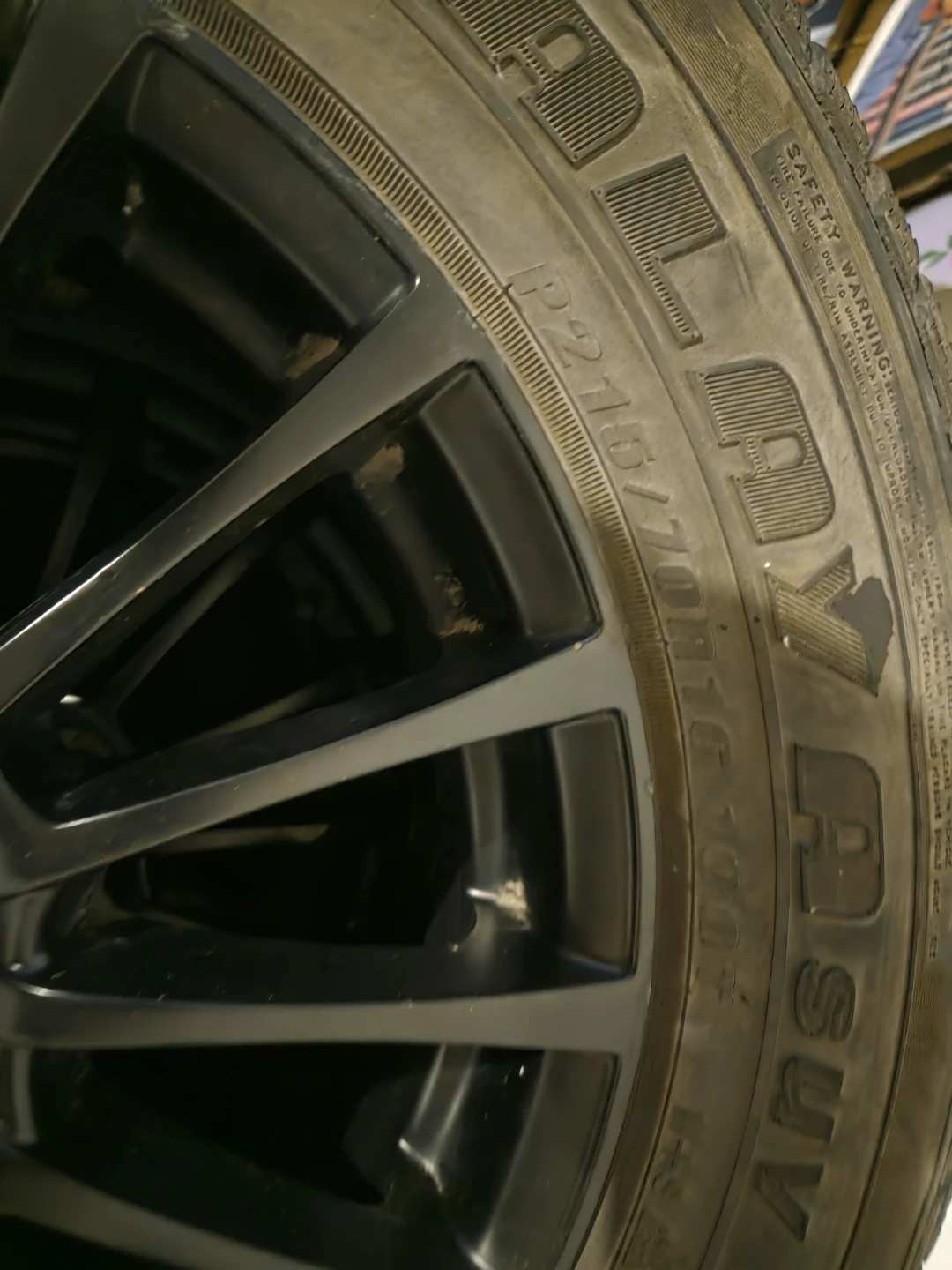 Federal Himalaya P215/70R16 Snow SUV Tires with RWC Wheels