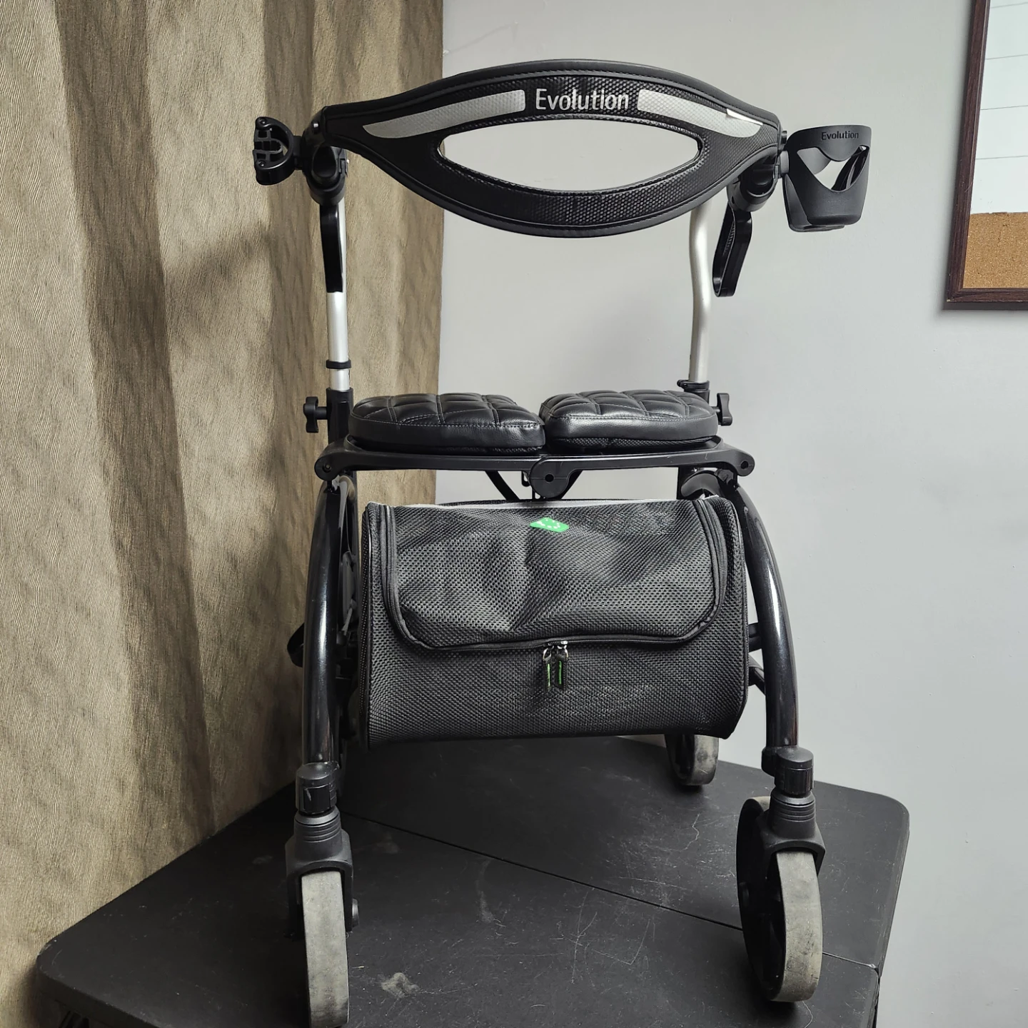 Evolution Rollator Walker with Seat and Storage Bag - photo 2
