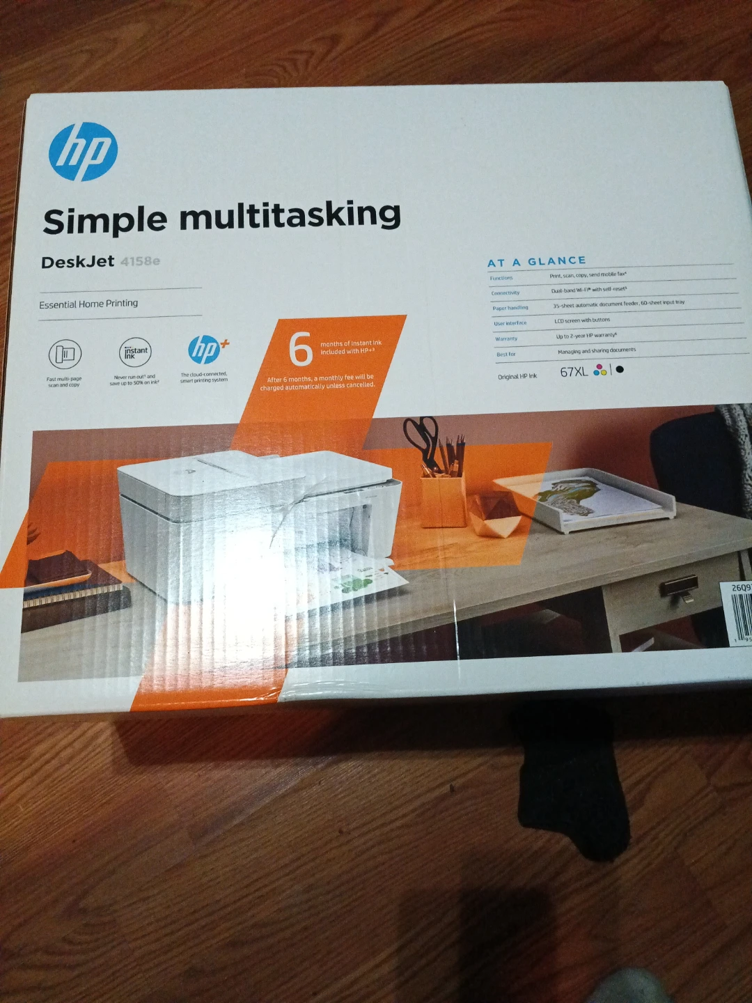 HP DeskJet 4158e All-in-One Printer - photo 2