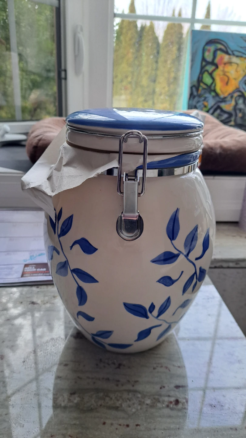 Ceramic Kitchen Canister Jar
