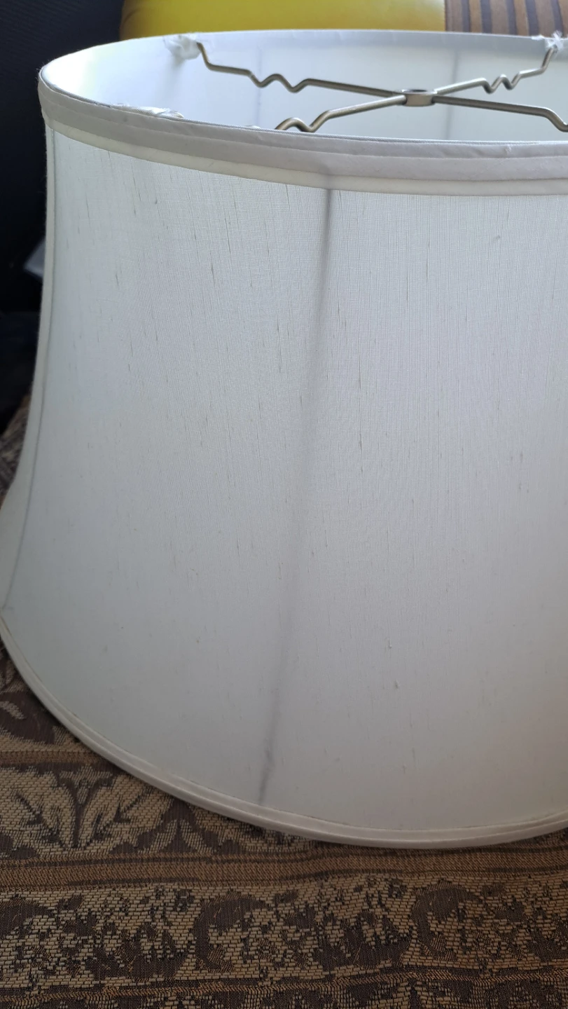 White Drum Lampshade - photo 4