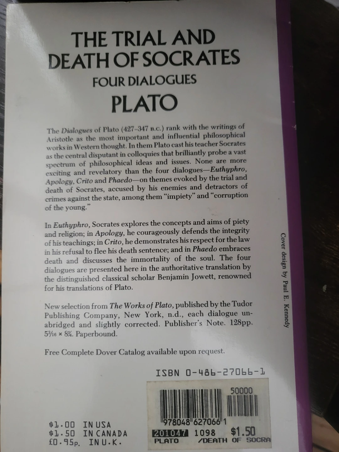 The Trial and Death of Socrates: Four Dialogues by Plato - photo 2