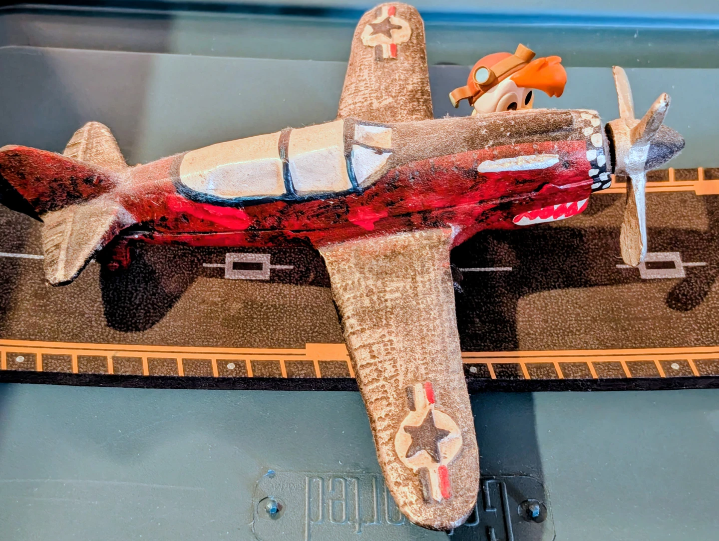 P-40 Warhawk Airplane - Cast Iron