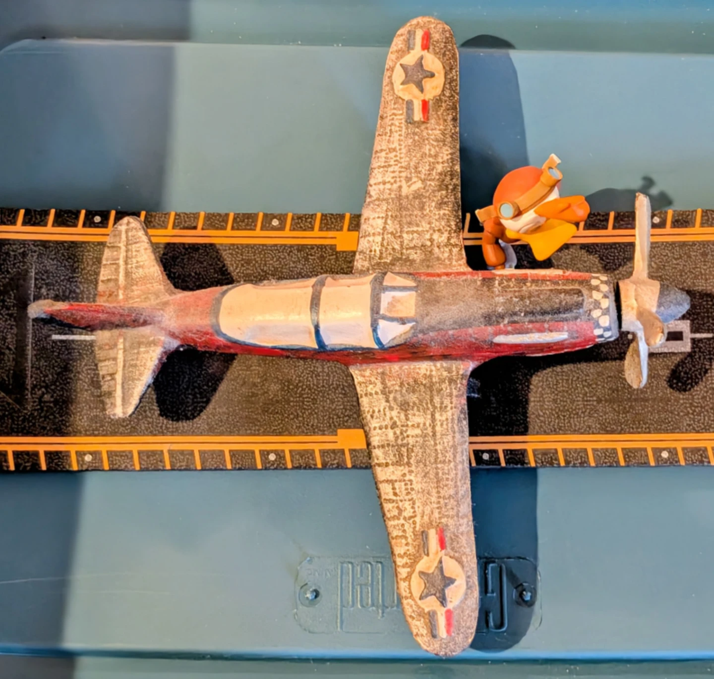 P-40 Warhawk Airplane - Cast Iron - photo 3