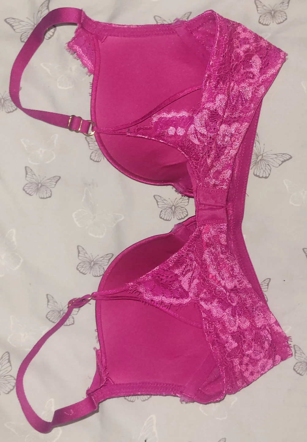 La Senza Beyond Sexy Pink Lace Bra