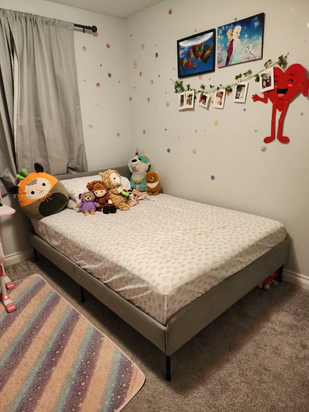 IKEA Full  Bed  frame with Mattress
