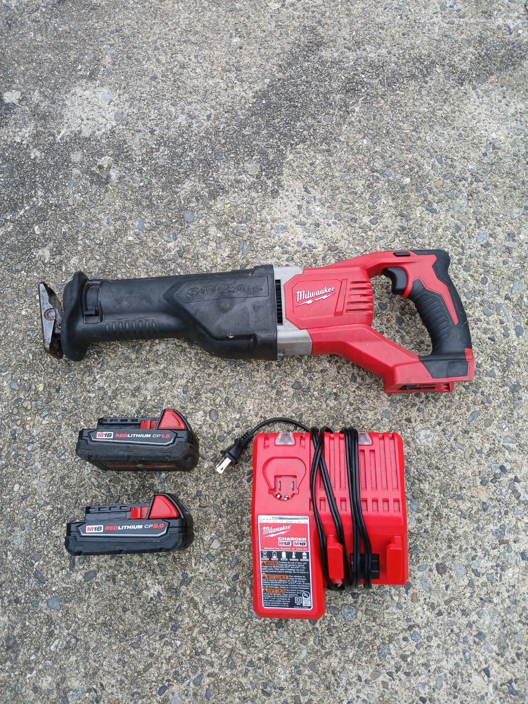 Milwaukee Sawzall Reciprocating Saw Kit