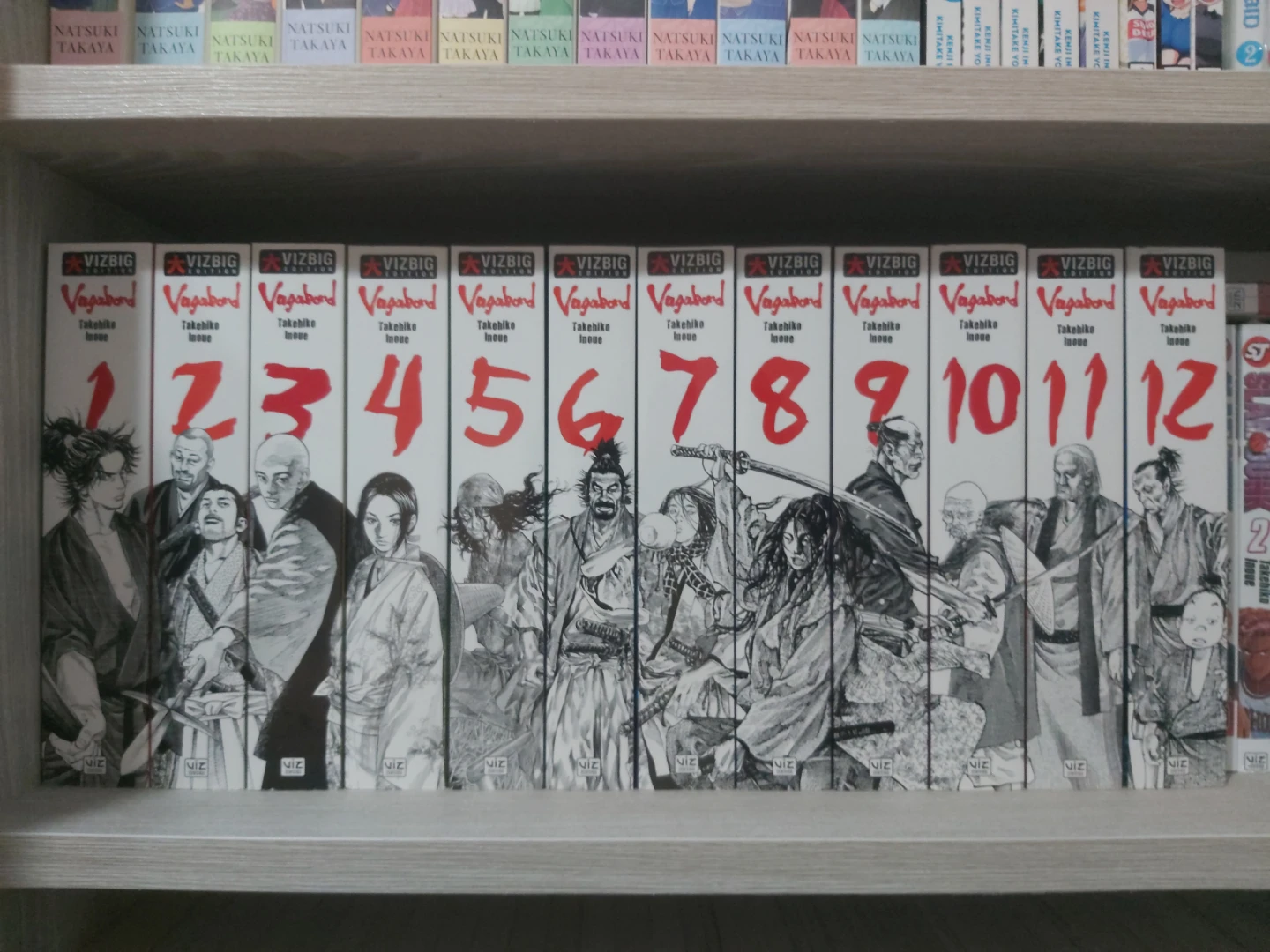 Vagabond Vizbig Edition Manga Volumes 1-12