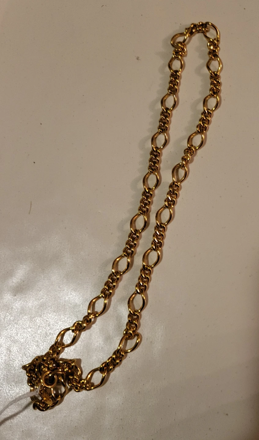 Sarah Coventry Gold Tone Chain Necklace