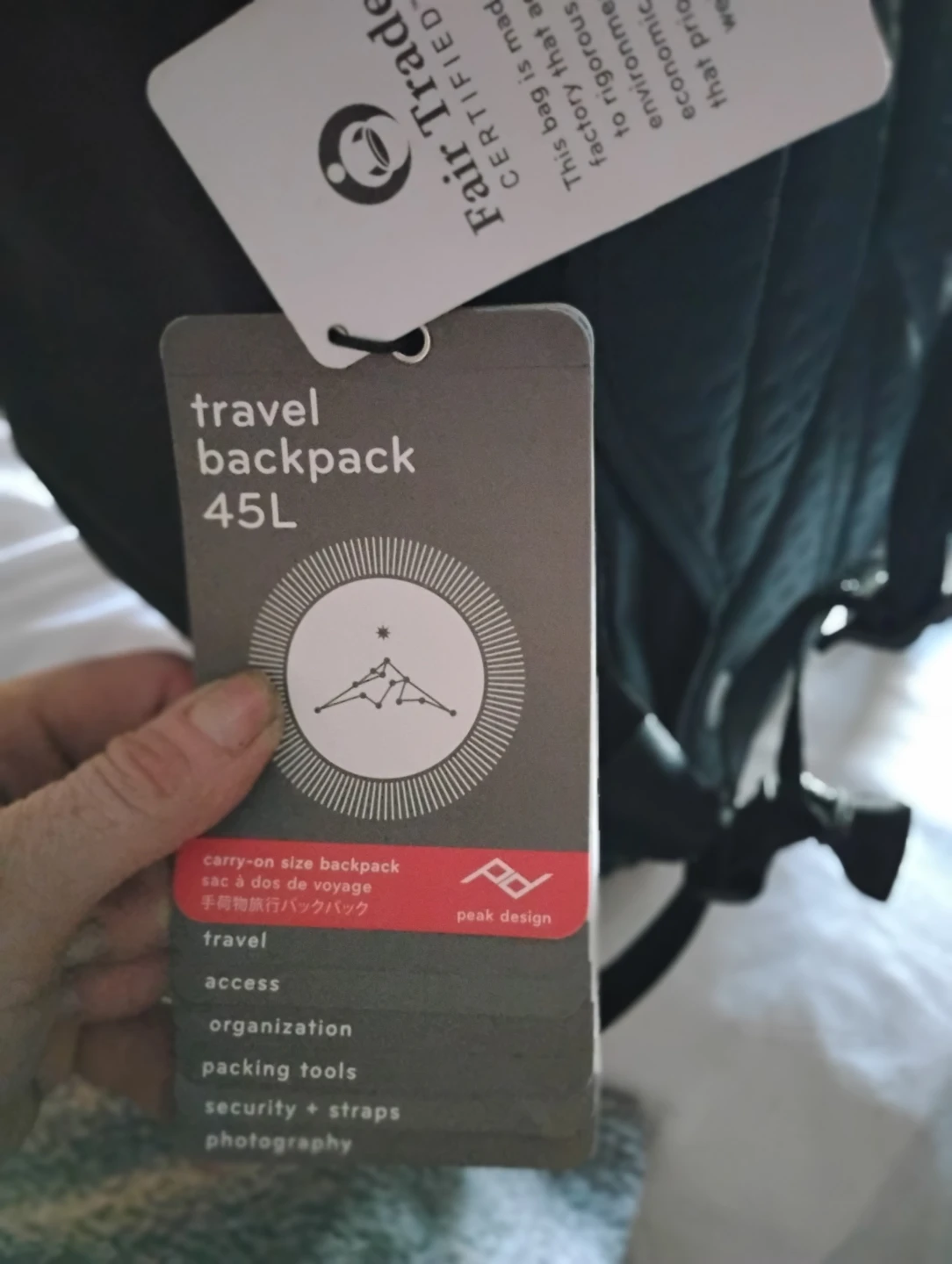Peak Design Travel Backpack 45L bnwt - photo 4