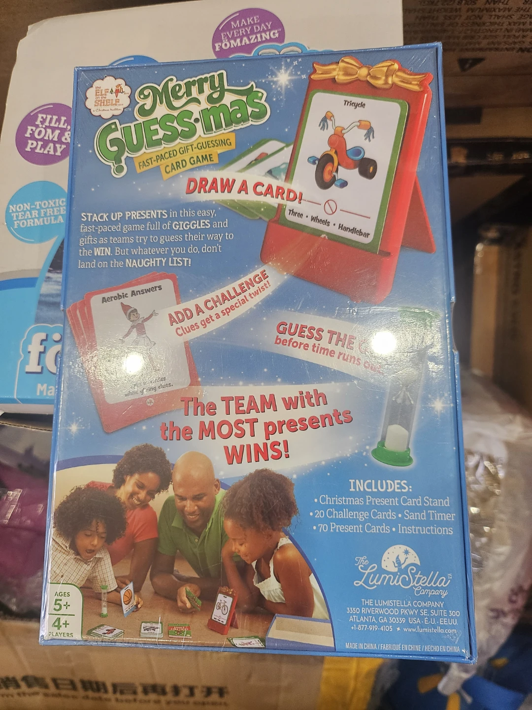 Merry Guess-mas Fast-Paced Gift-Guessing Card Game - photo 2